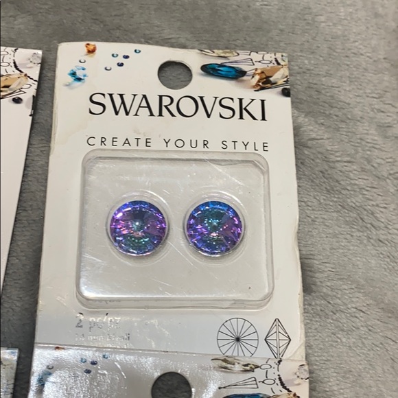 Swarovski earrings - Picture 3 of 4